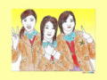 Berryz工房の壁紙(三人)